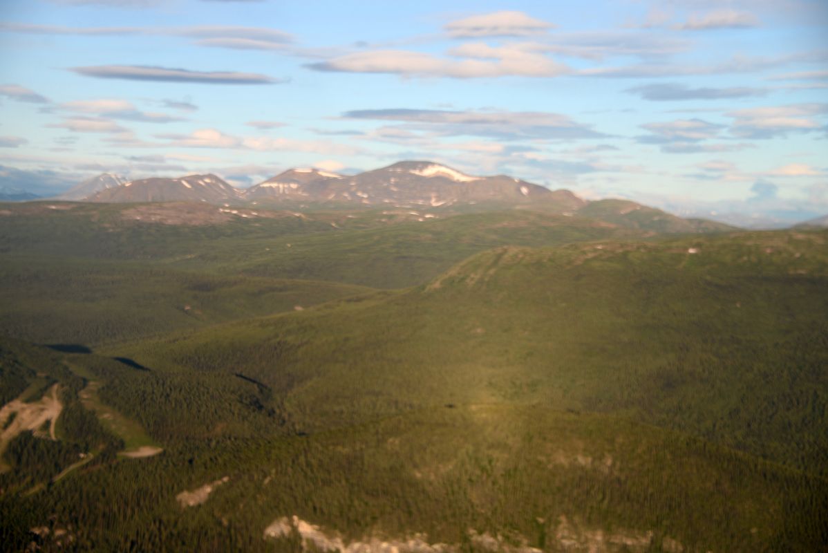 19 Green Hills Just Before Landing At Whitehorse Yukon